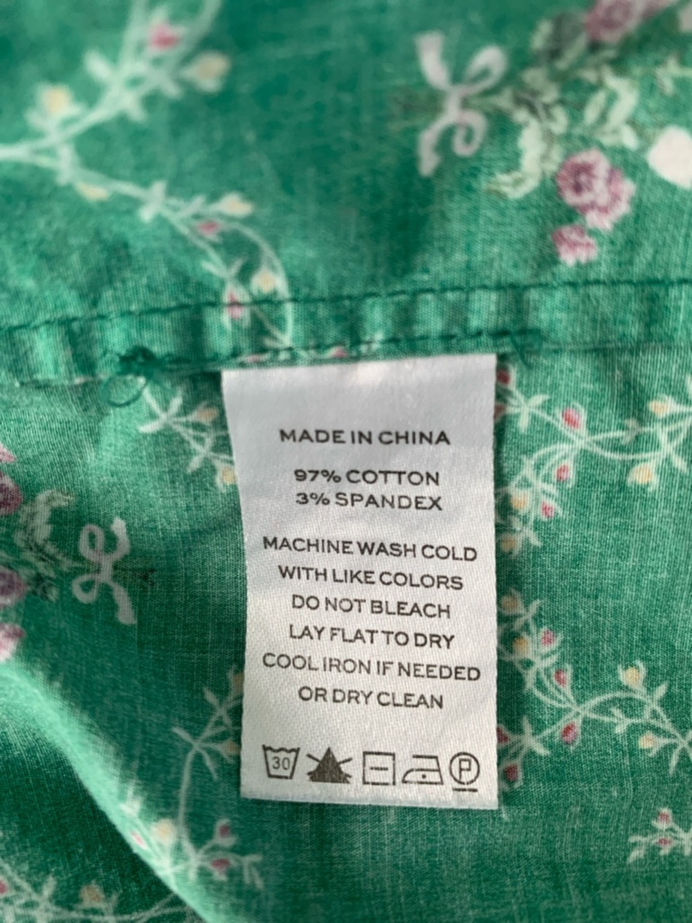 Hill House Nesli Nap Dress Emerald Trellis Smocked Floral Midi Medium - Picture 6 of 8